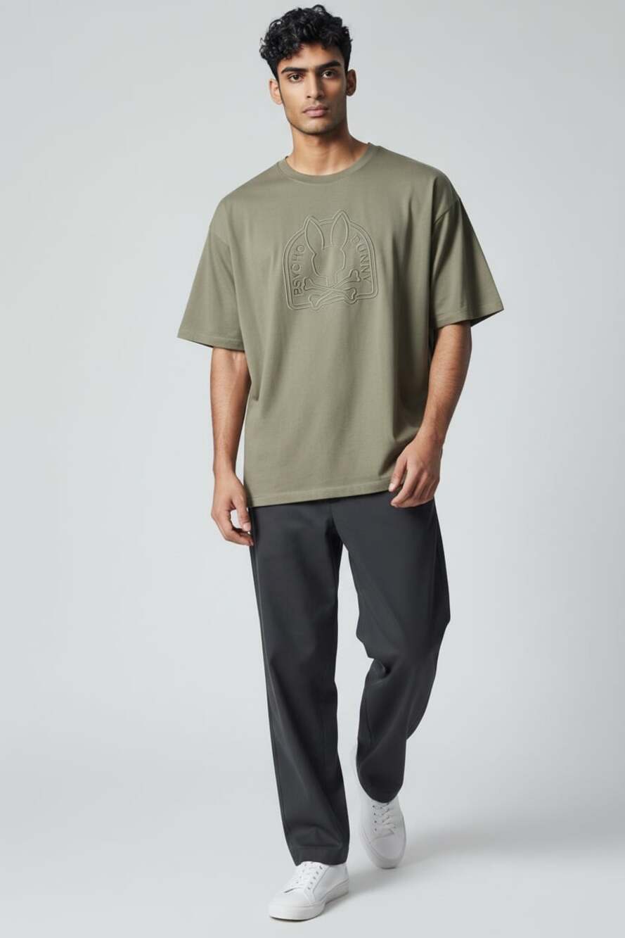Psycho Bunny Melbourne Graphic Tee Sea Spray Size XXL